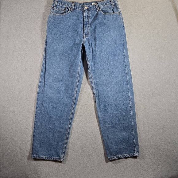 VINTAGE Levis 378 Relax Straight 36x30 (Fits 34x31) Y2K Loose - Picture 1 of 11